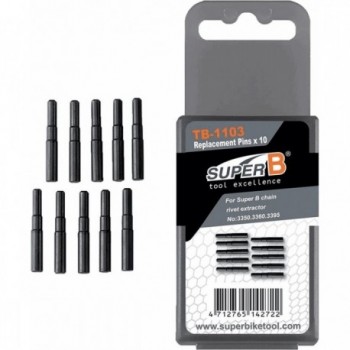 SuperB Replacement Tips for Chain Breaker - Set of 10 Pieces - 1