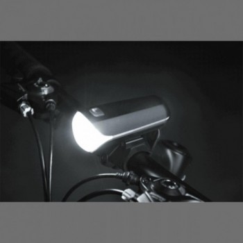 B RACE OWL Front Light 300 Lumen, USB Rechargeable, 6 Functions, IPX4 - 5