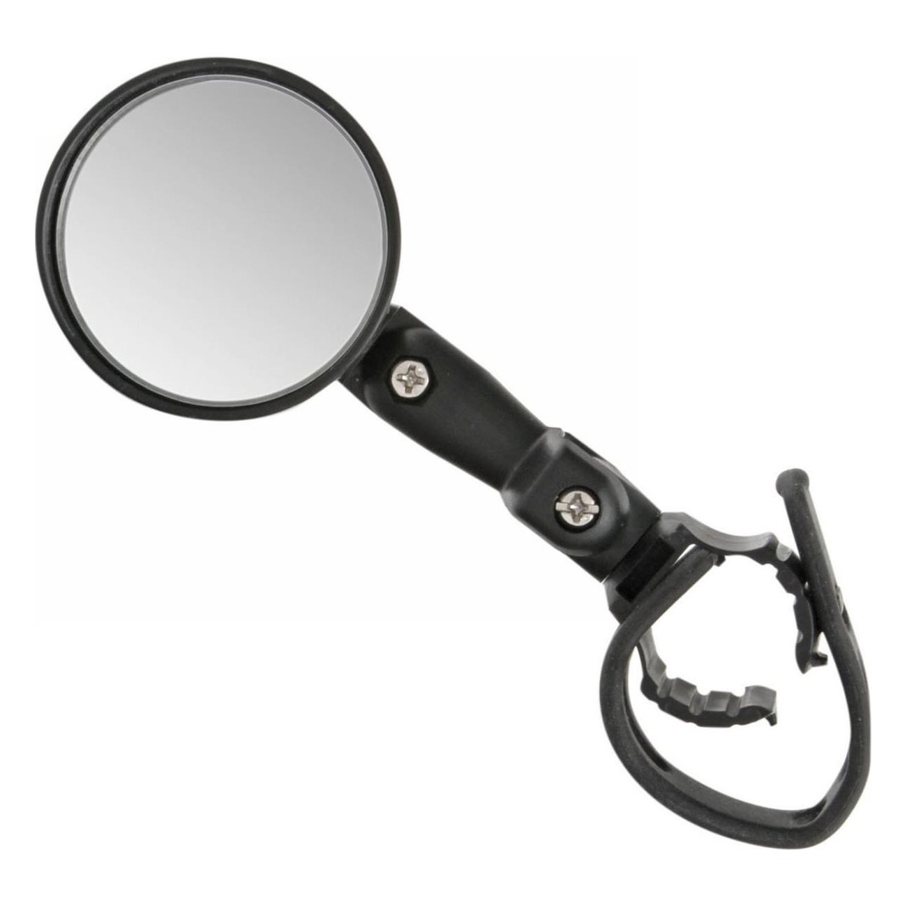 Miroir de vélo Spy Mini 46mm réglable noir M-Wave, montage sans outils - 1