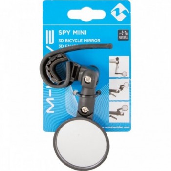 Espejo de Bicicleta Spy Mini 46mm Ajustable Negro M-Wave, Montaje Sin Herramientas - 9