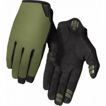 DND 2022 Long Gloves Olive Green Size L Summer - Breathable and Durable for Biking - 1