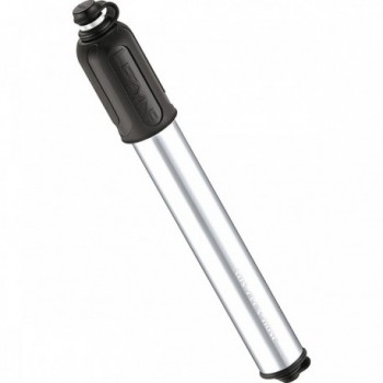 Lezyne CNC Drive HV Medium Hand Pump Silver - Compact, Lightweight, High Volume - 2