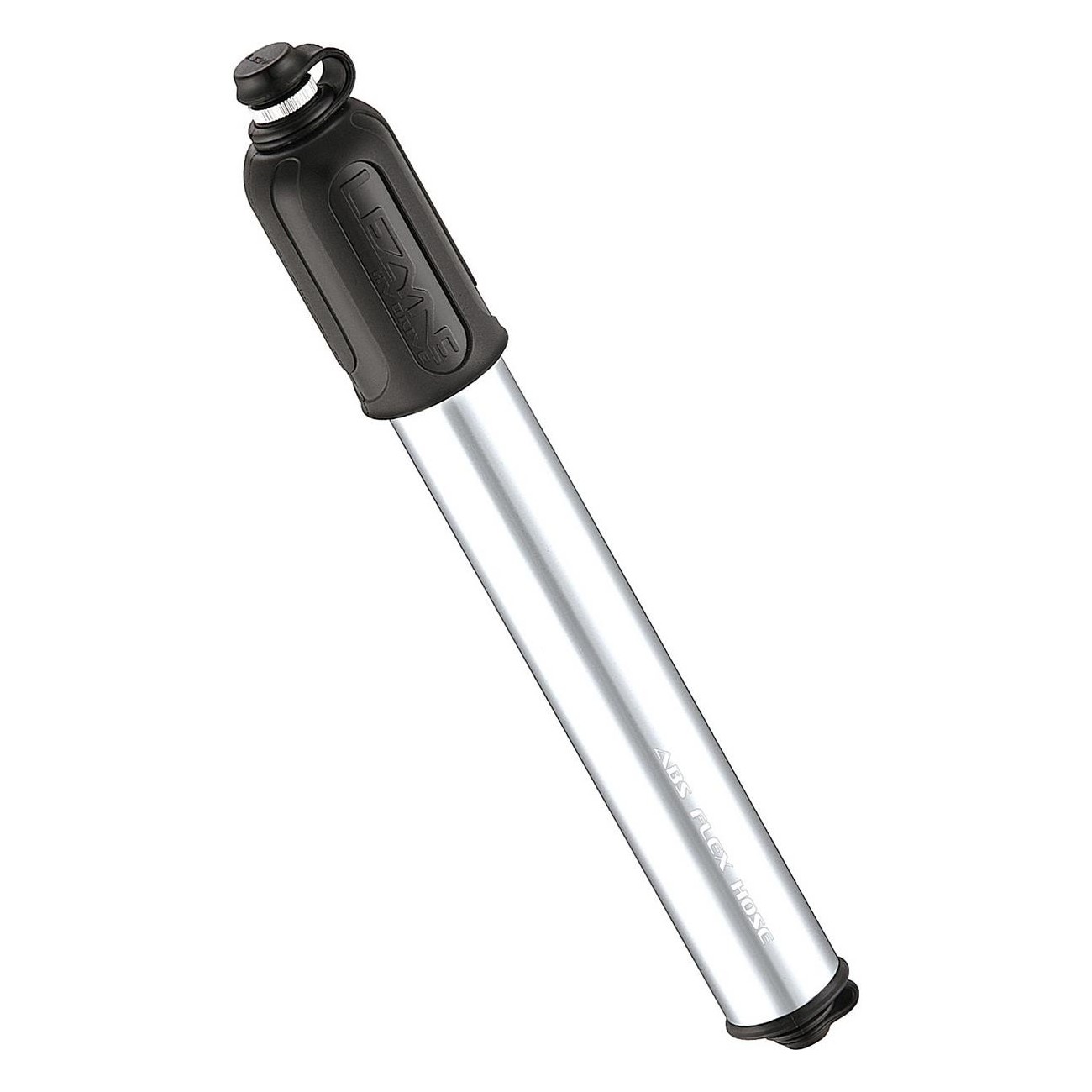 Lezyne CNC Drive HV Medium Hand Pump Silver - Compact, Lightweight, High Volume - 2