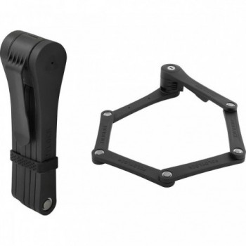 Voxom Black Bicycle Lock Clip - Security and Durability with Steel Links - 1