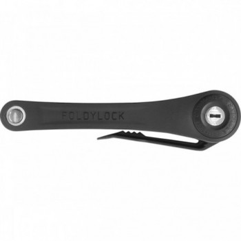 Clip per Lucchetto Bicicletta Voxom Nero - Sicurezza e Resistenza con Maglie in Acciaio Temprato - 5 - Lucchetti - 4026465153996