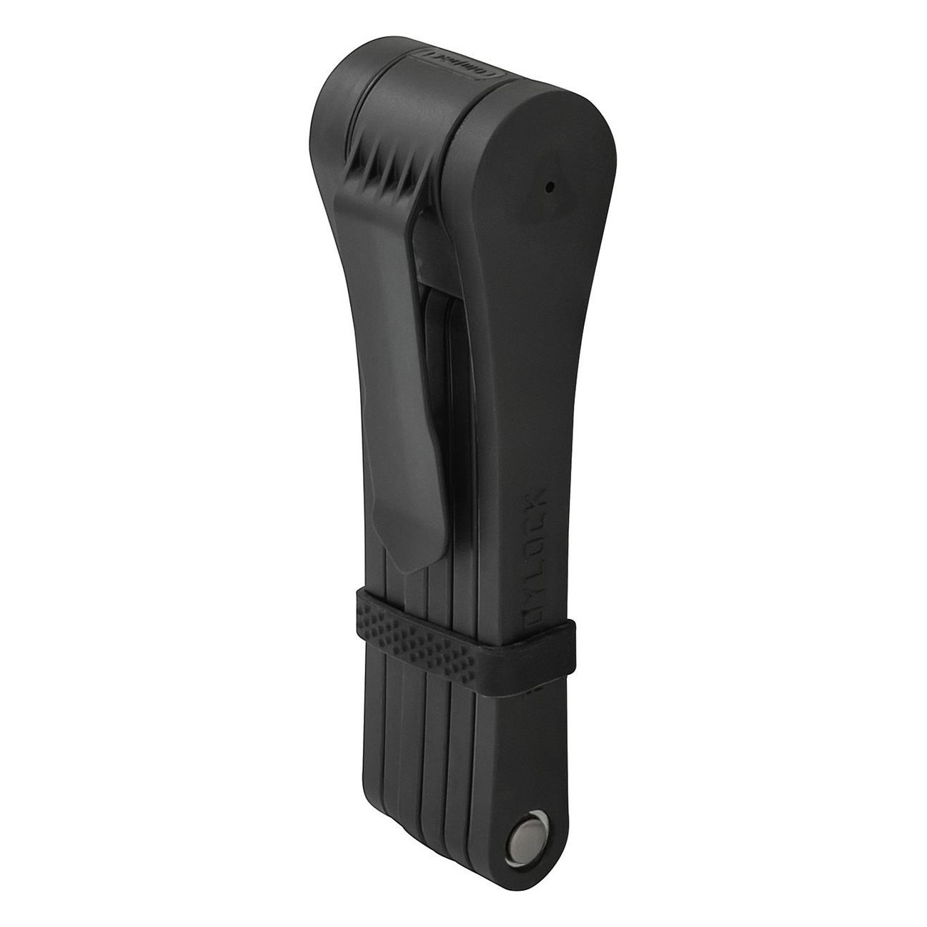 Clip per Lucchetto Bicicletta Voxom Nero - Sicurezza e Resistenza con Maglie in Acciaio Temprato - 6 - Lucchetti - 4026465153996