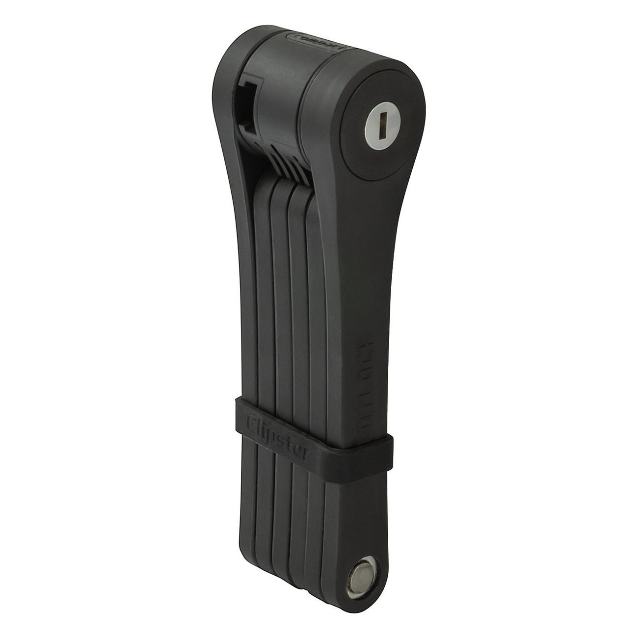 Clip per Lucchetto Bicicletta Voxom Nero - Sicurezza e Resistenza con Maglie in Acciaio Temprato - 7 - Lucchetti - 4026465153996