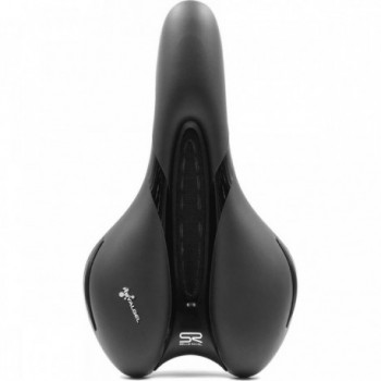 Respiro Athletic Unisex Saddle for Road and Trekking, Black 279x159 mm - 1