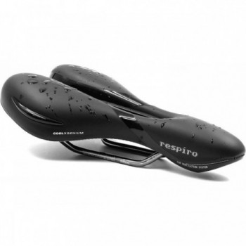 Respiro Athletic Unisex Saddle for Road and Trekking, Black 279x159 mm - 4