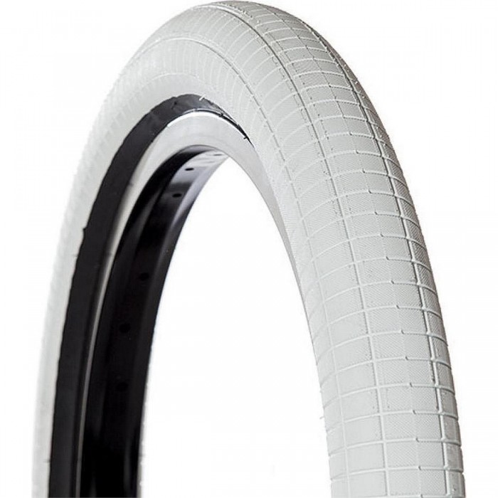 Hucker Street 2.25' Demolition Tire White/Black 110 PSI - Street & Park - 1