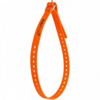 Fixplus 86cm Orange TPU Tie Strap, 90kg Capacity - Ideal for Securing - 1