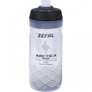 Arctica Pro Thermosflasche 550ml Grau/Schwarz mit Pro Cap und 2,5 Std. Isolierung - 1