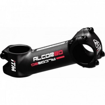 Alcor 80 Black Handlebar Stem 110mm 20° Aluminum 31.8mm for Stable Ride - 1