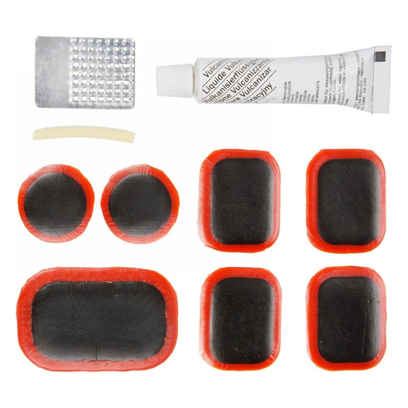 Bicycle Tire Repair Kit Ventura with Adhesive and 7 Patches - 1