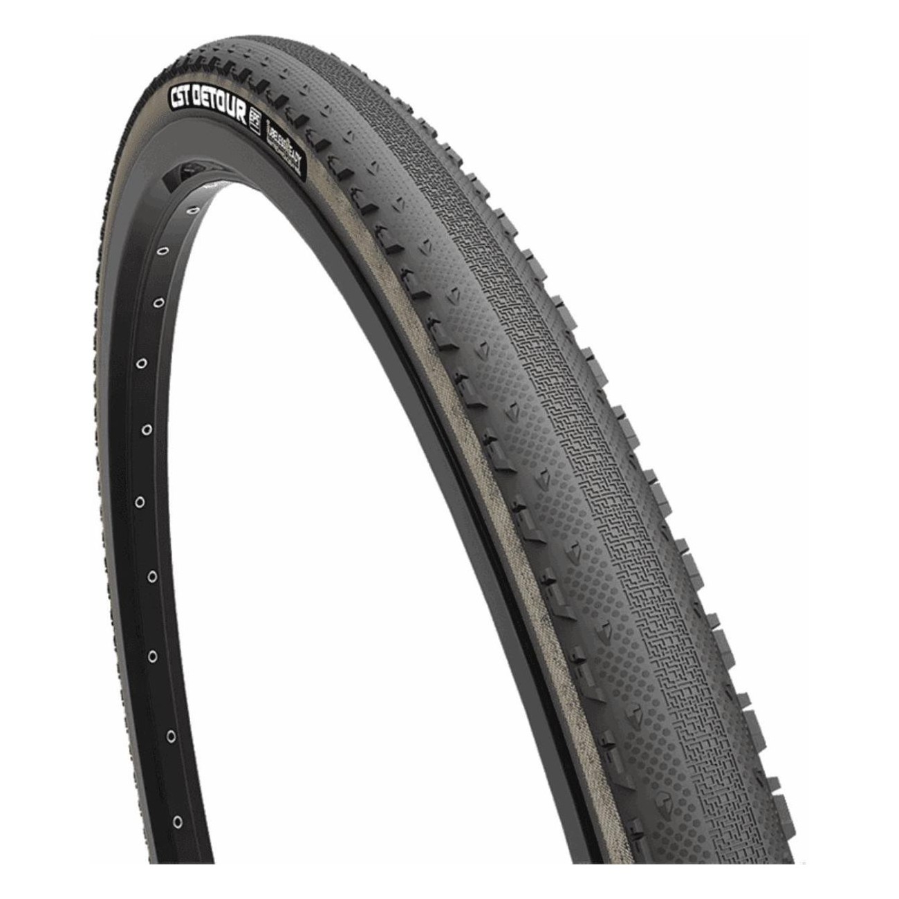 Detour 700x38 C3015 TL Ready Skinwall Tire for Urban and Gravel Paths - 1