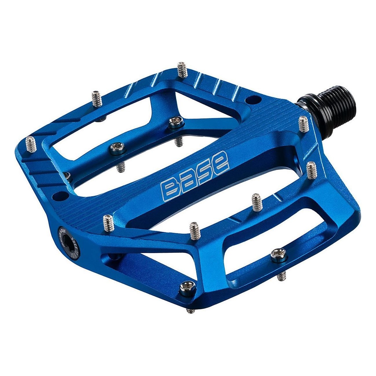 Blue Reverse Pedal Base for MTB - Optimal Performance and Secure Grip - 1