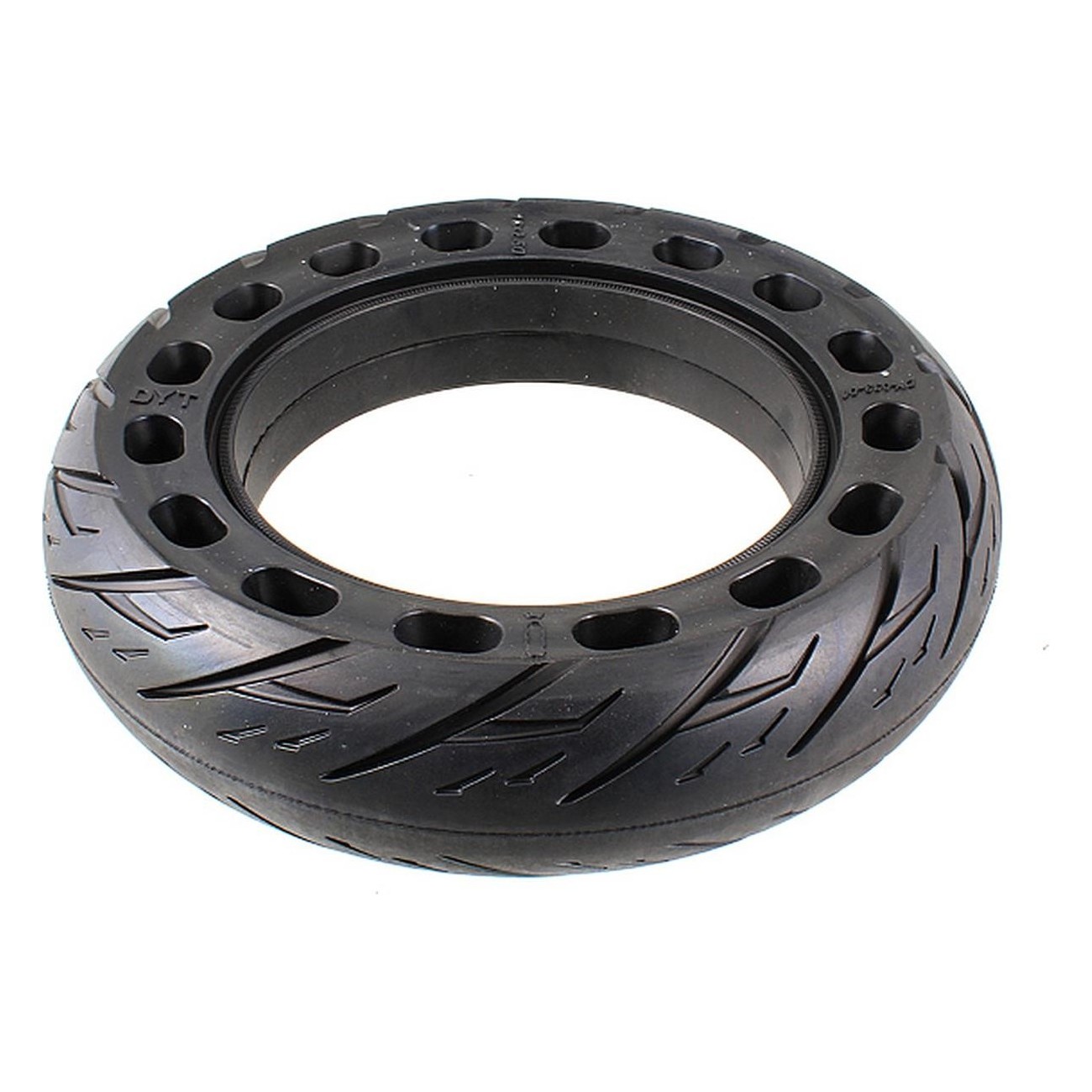 Electric Scooter Tire 10 x 2.5 Black - Honeycomb Structure - 1