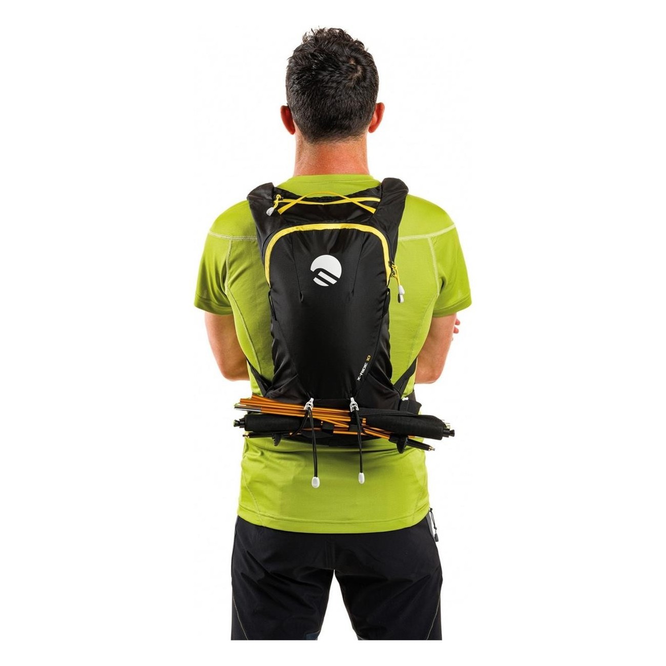 Mochila X-Ride 10L Negra para Trail Running - 7