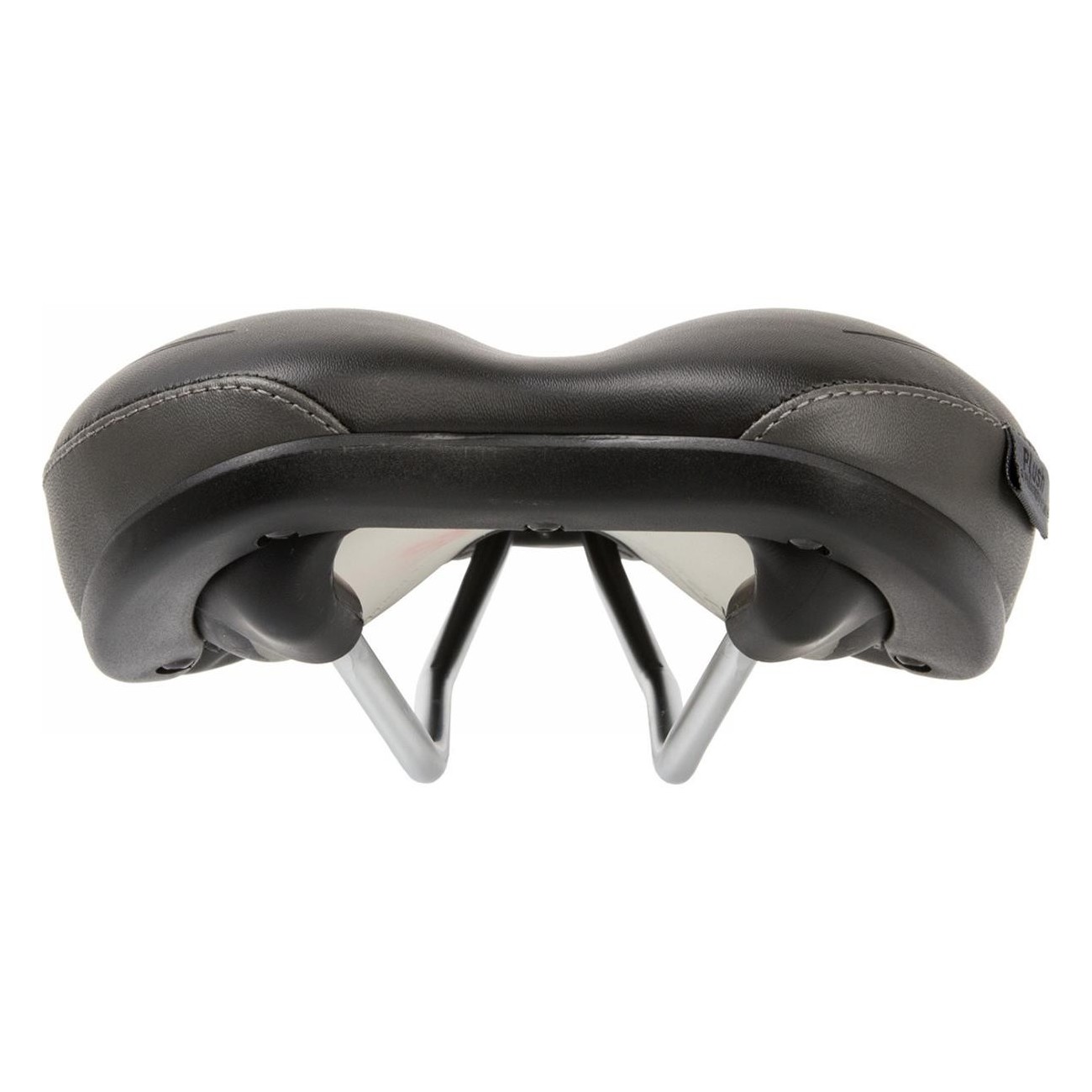 Selle Velo Tour Uni Noir-Gris 398g avec Protection Anti-abrasion et Confort Avancé - 3