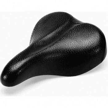 Selle Citybike Femme en Polyuréthane Noir - Confort et Style 253x185 mm, 367 g - 1