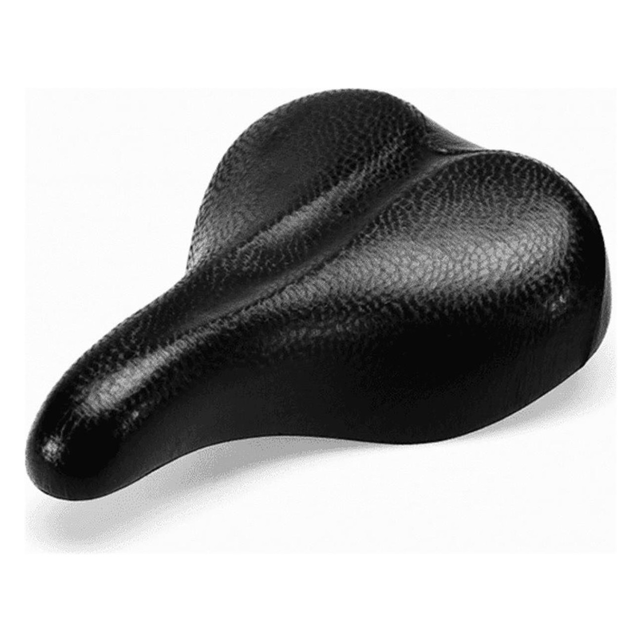 Selle Citybike Femme en Polyuréthane Noir - Confort et Style 253x185 mm, 367 g - 1