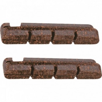 Cork Brake Pads 54mm for Shimano Carbon Rims ASHIMA - 1