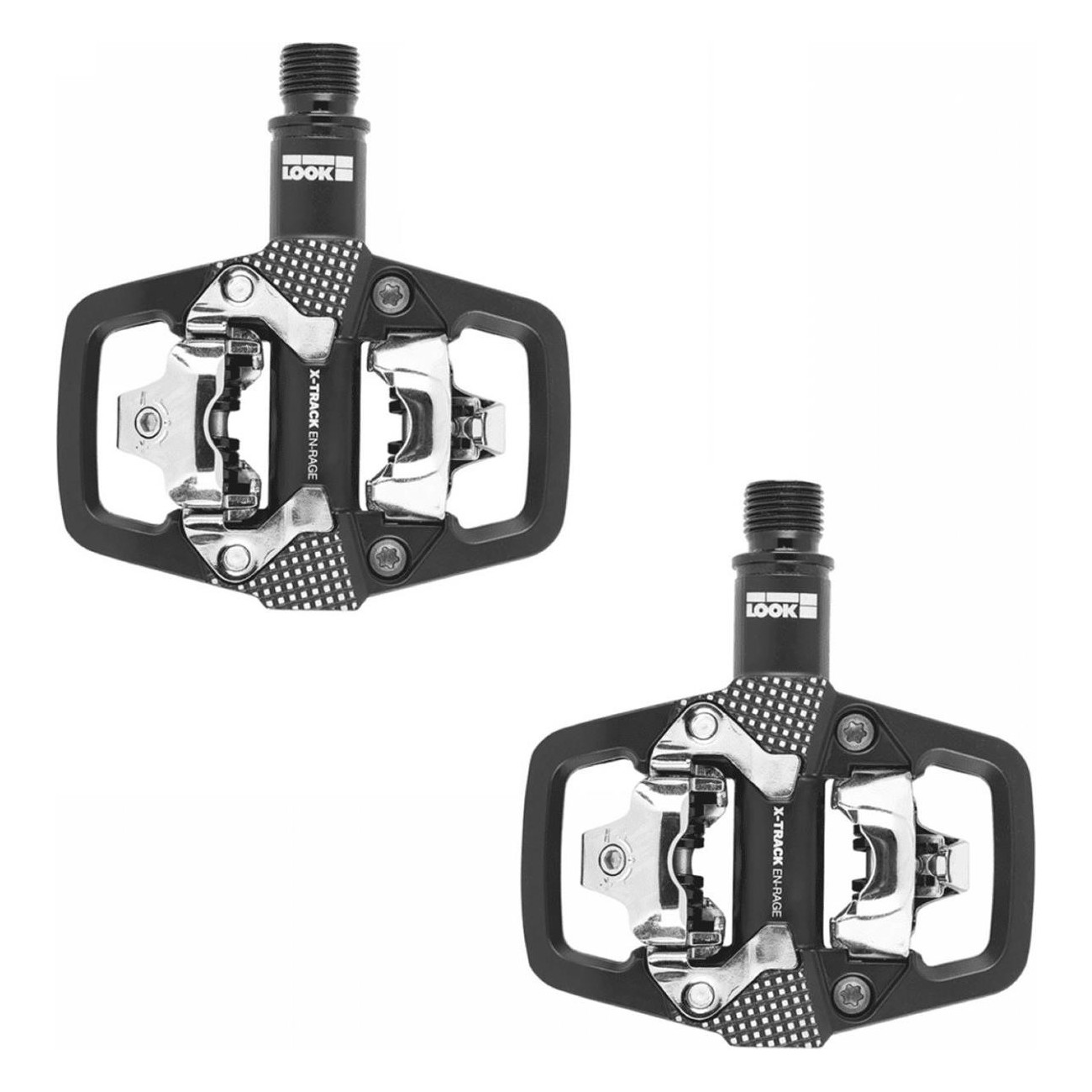 X-Track En-Rage 2018 Black Pedals for Enduro and Trial, Offroad Pair - 2