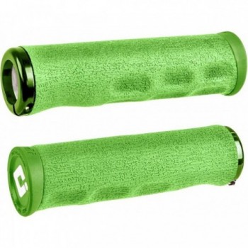 Puños MTB Odi Dread Lock Verde 130mm - Firma Tinker Juarez, Comodidad y Control - 1