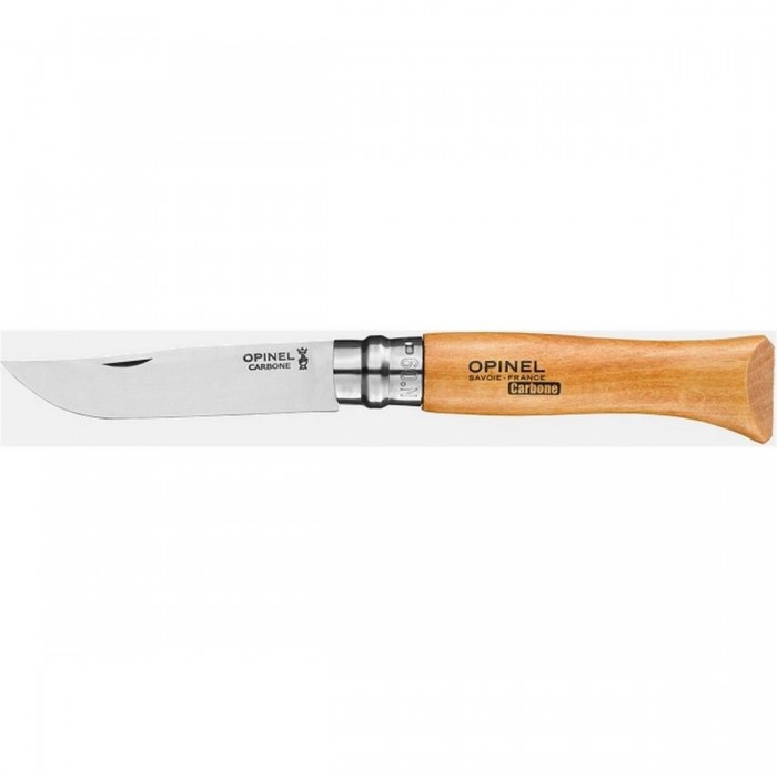 Couteau Opinel Viroblock N.9 en Acier au Carbone (Pack de 12 Pièces) - 1