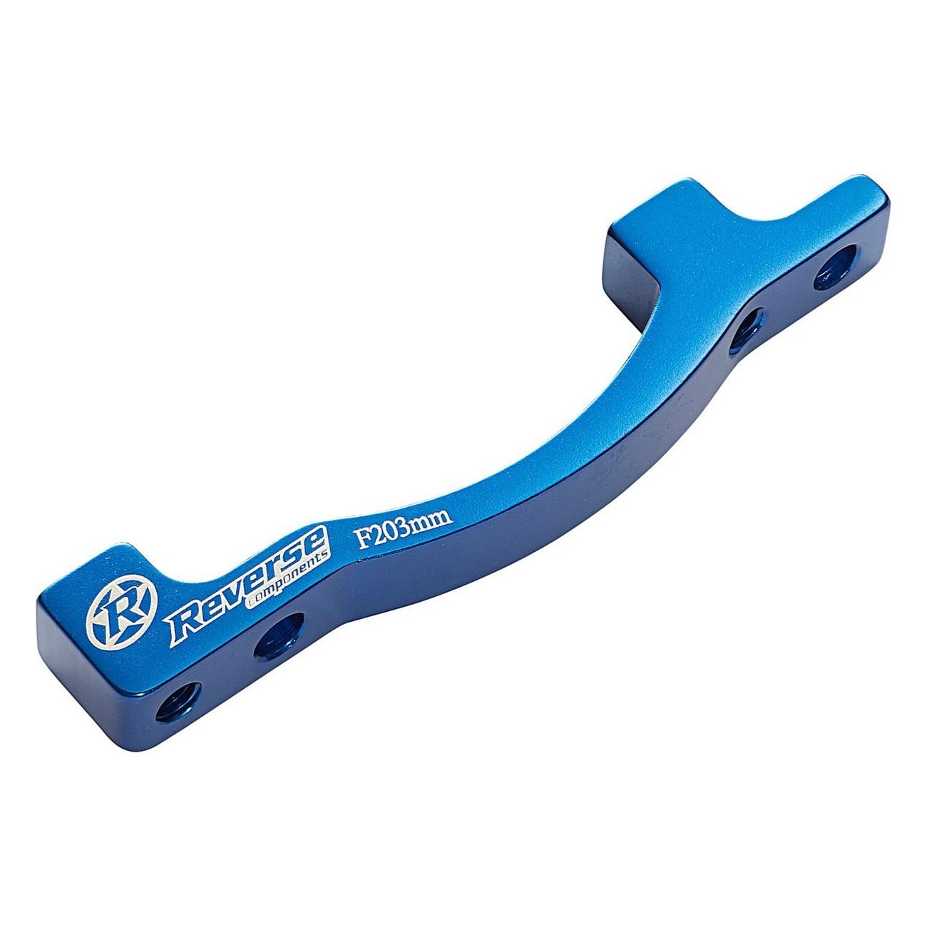 Rear Brake Adapter PM-PM +43mm for Disc Brake, Blue, Compatible with Discs up to 203mm - 1