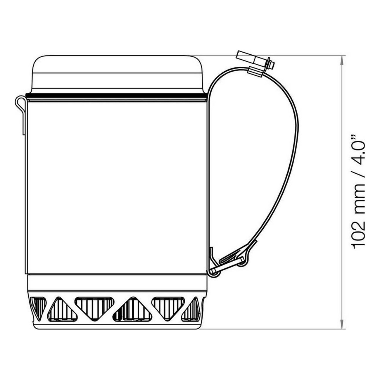 Système de Réchaud Lite Plus : Réchaud Compact et Efficace pour Camping - Modèle FERN - 6