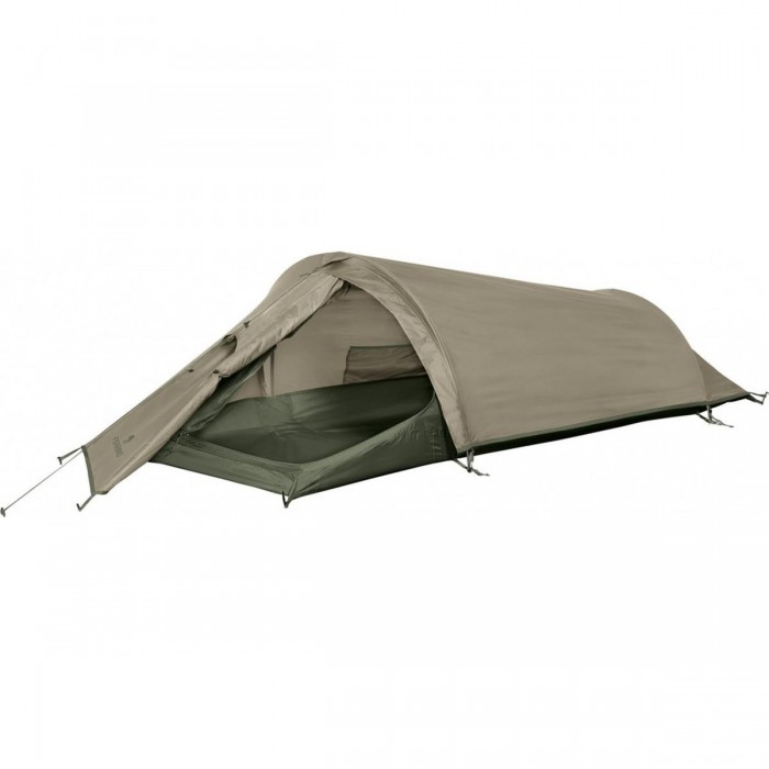 Sling Tent 1 Person Light Sand 3 Seasons Trekking Test 5 - 1