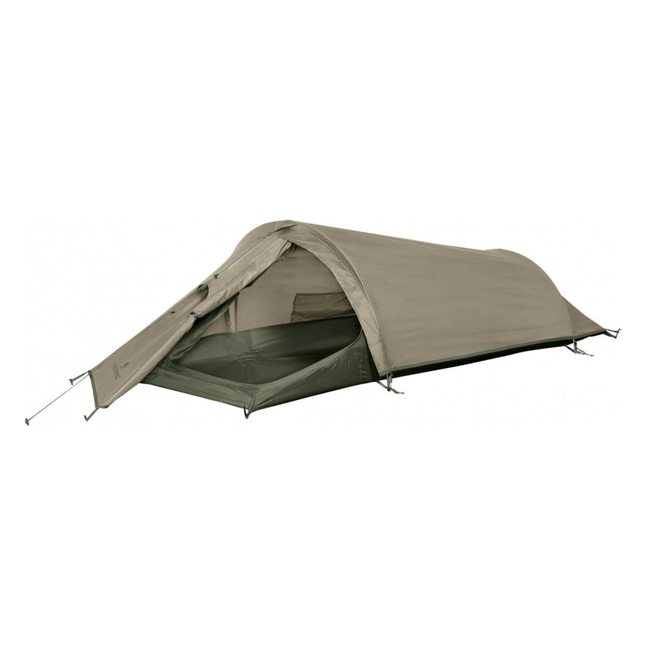 Sling Tent 1 Person Light Sand 3 Seasons Trekking Test 5 - 1