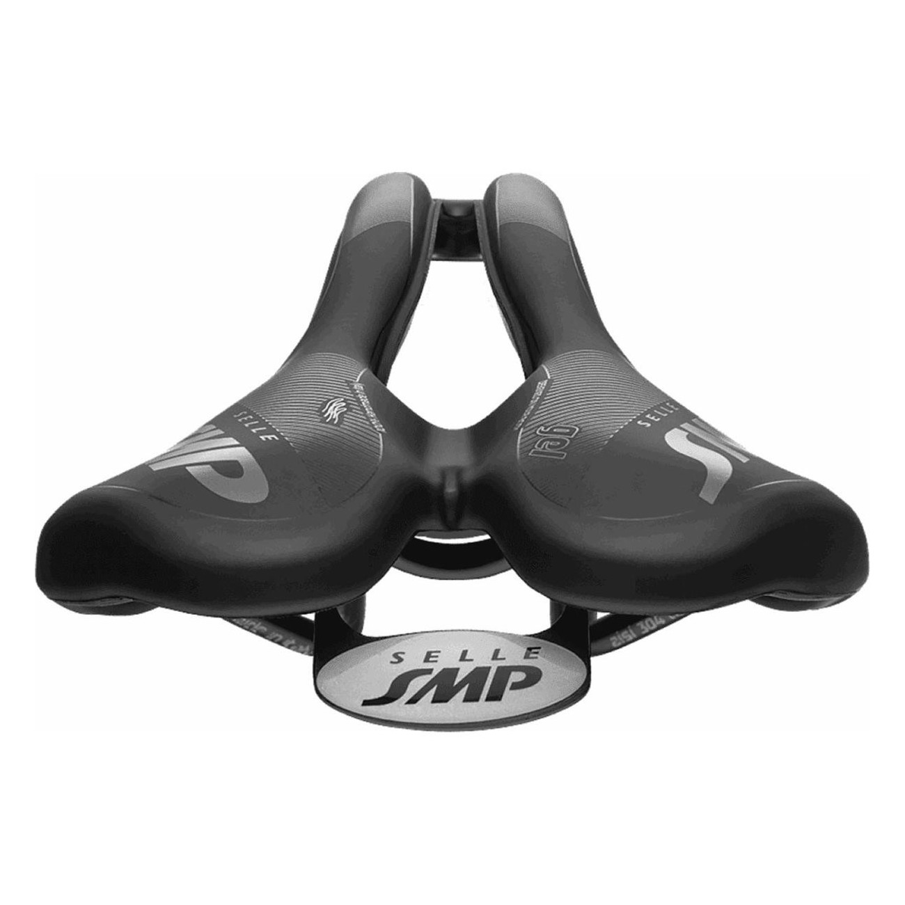 VT30 Gel Saddle Black 155x283 mm - Comfort for Road and Off-Road, MTB & Gravel - 2