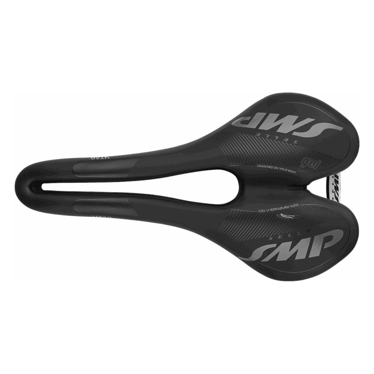 VT30 Gel Saddle Black 155x283 mm - Comfort for Road and Off-Road, MTB & Gravel - 4