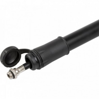 M-WAVE Mini Pump Flexi Tube Black Aluminum with Removable Hose 190mm - 5