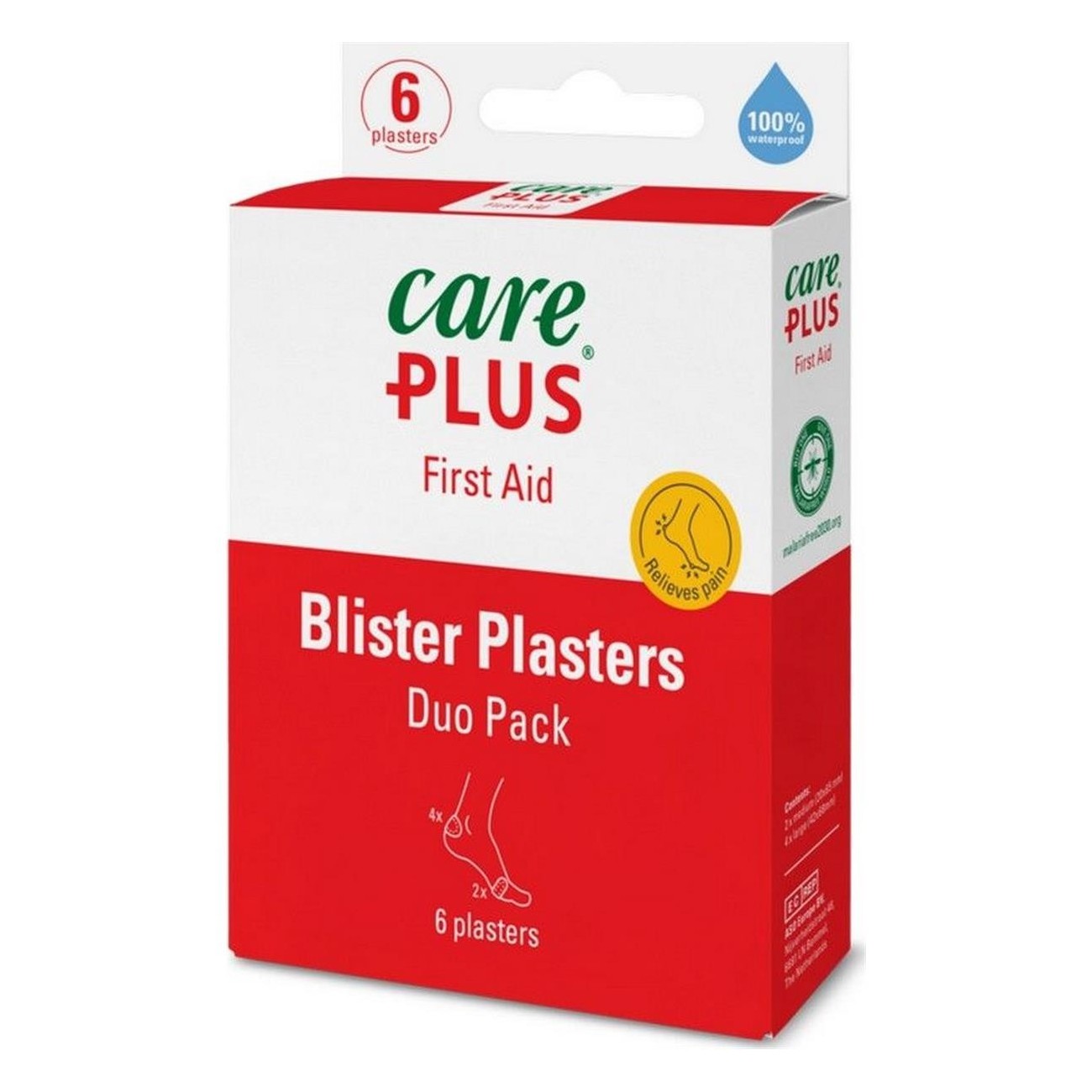 Blasenpflaster Care Plus® - Duo Pack: Effektiver Schutz für die Füße - 1