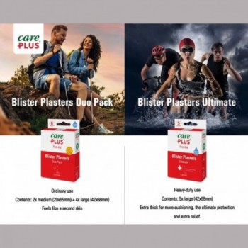 Blasenpflaster Care Plus® - Duo Pack: Effektiver Schutz für die Füße - 3