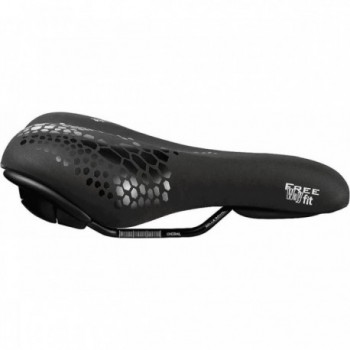 Selle Freeway Fit Moderate Unisexe Noir 260x188 mm - Confort et Technologie Avancée - 3