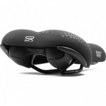 Selle Freeway Fit Moderate Unisexe Noir 260x188 mm - Confort et Technologie Avancée - 4