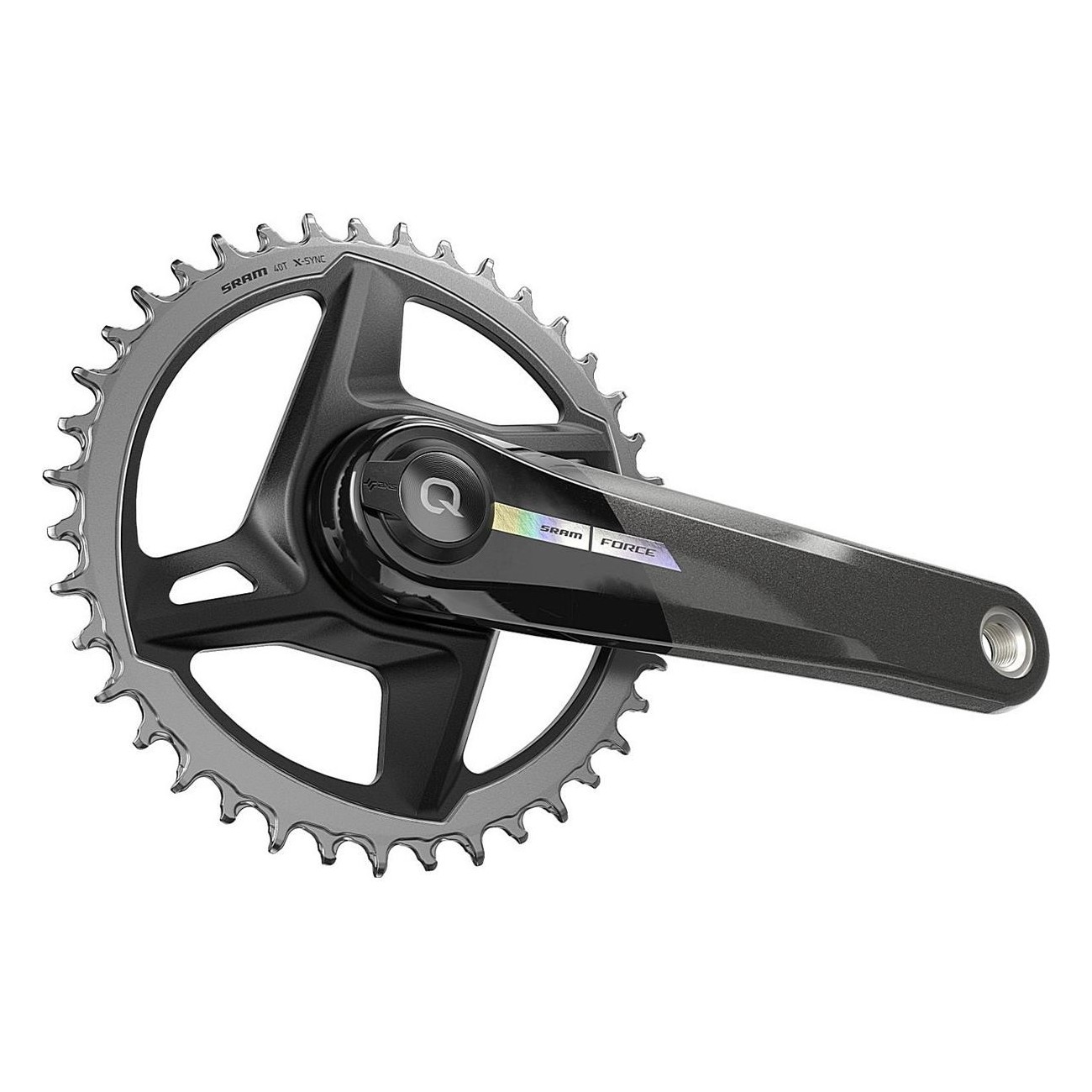 Guarnitura SRAM Quarq Force 1x AXS 40T DM 172,5mm con Misuratore di Potenza, Asse Senza Movimento Centrale DUB - 1 - Guarnitura 