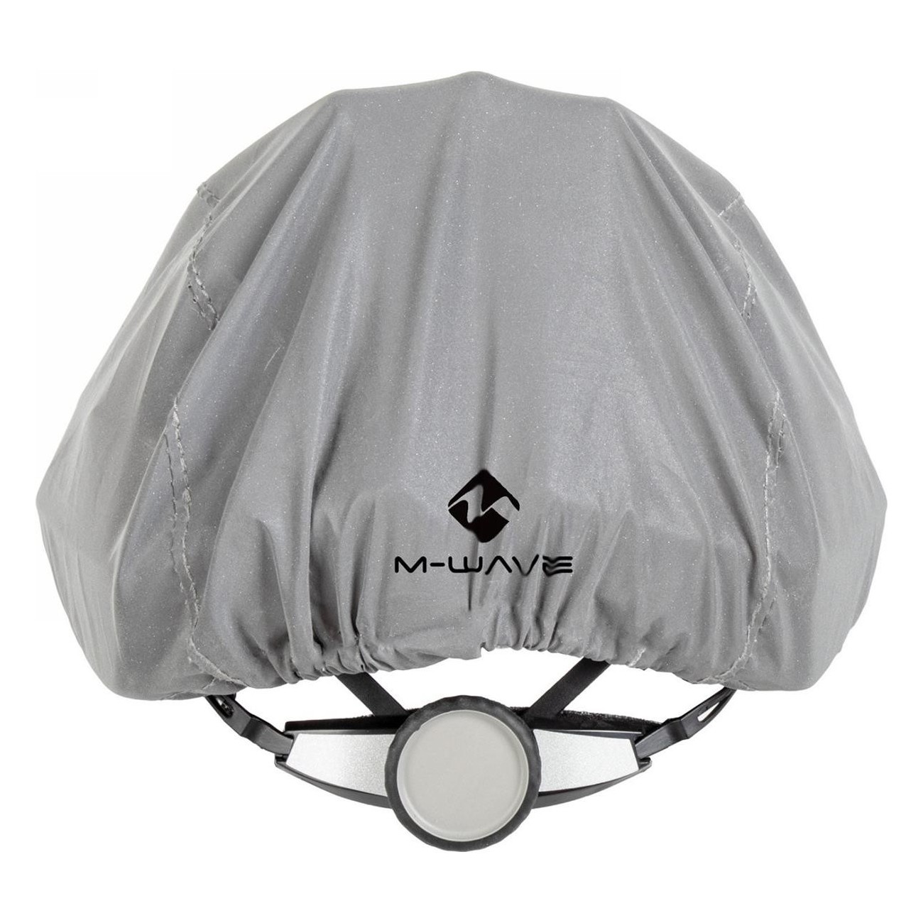 Reflective and Water-Repellent M-WAVE Maastricht Windproof Helmet Cover - 3