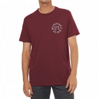 Camiseta Wethepeople Pocket ESTD 96 Marrón XXL de Algodón - 1