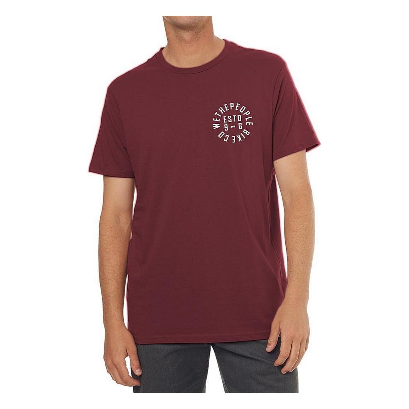 Camiseta Wethepeople Pocket ESTD 96 Marrón XXL de Algodón - 1