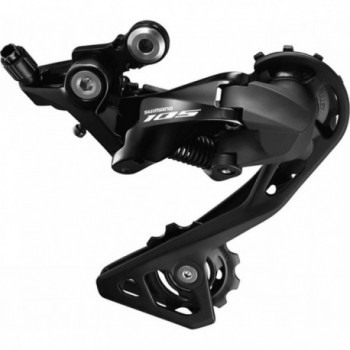 Dérailleur arrière Shimano 105 RD-R7000 11V cage moyenne - Compatible 11 vitesses - 1