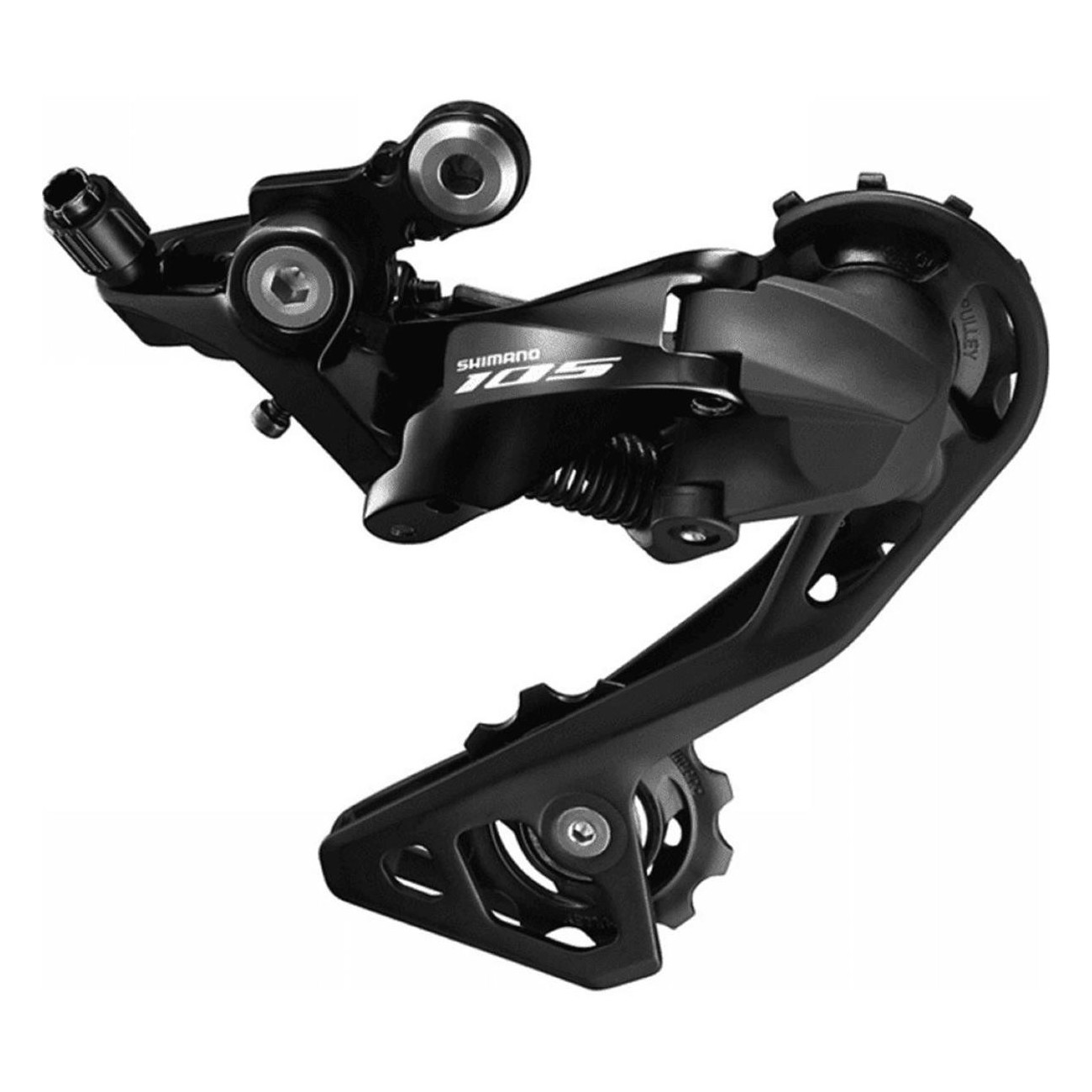 Dérailleur arrière Shimano 105 RD-R7000 11V cage moyenne - Compatible 11 vitesses - 1