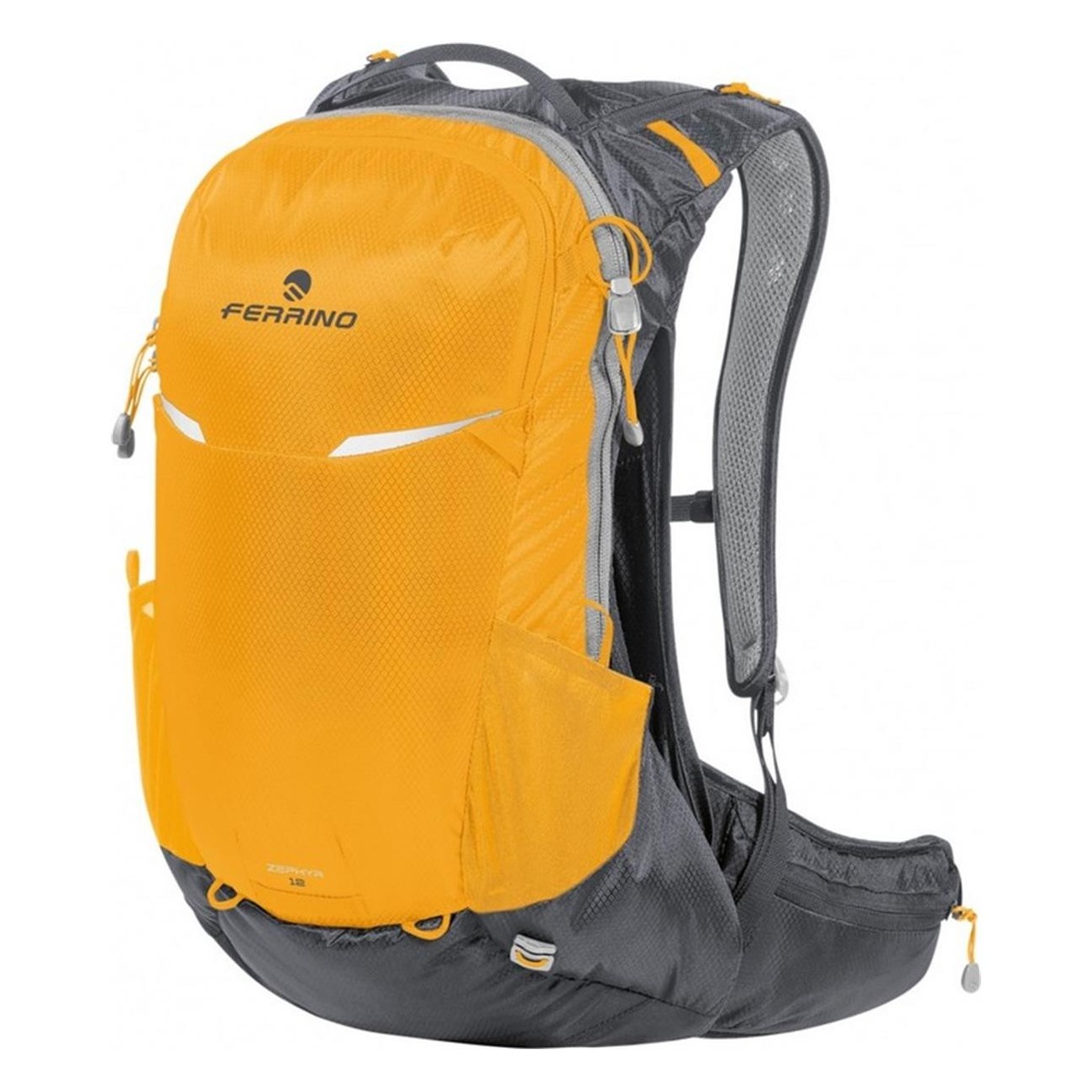 Sac à dos Zephyr 12L Jaune avec Housse et Système Dry Net - 1