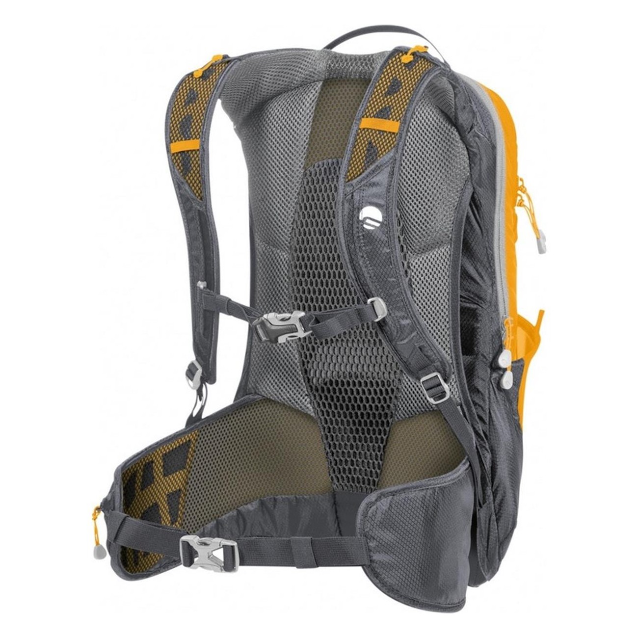 Sac à dos Zephyr 12L Jaune avec Housse et Système Dry Net - 2