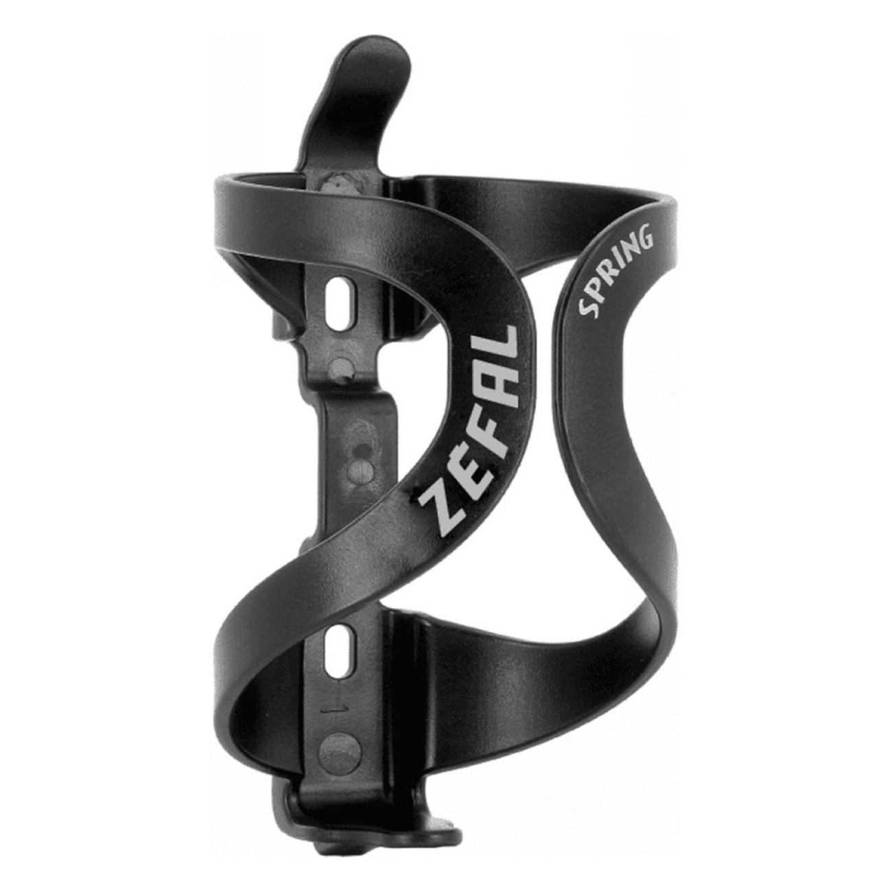 Black Thermoplastic Bottle Cage - Lightweight and Flexible, 46g - 1