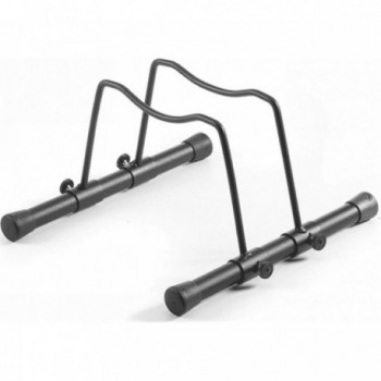 Adjustable and Removable Ground Bike Rack for 1 Bike with Accessories 35x35x25 cm - 1